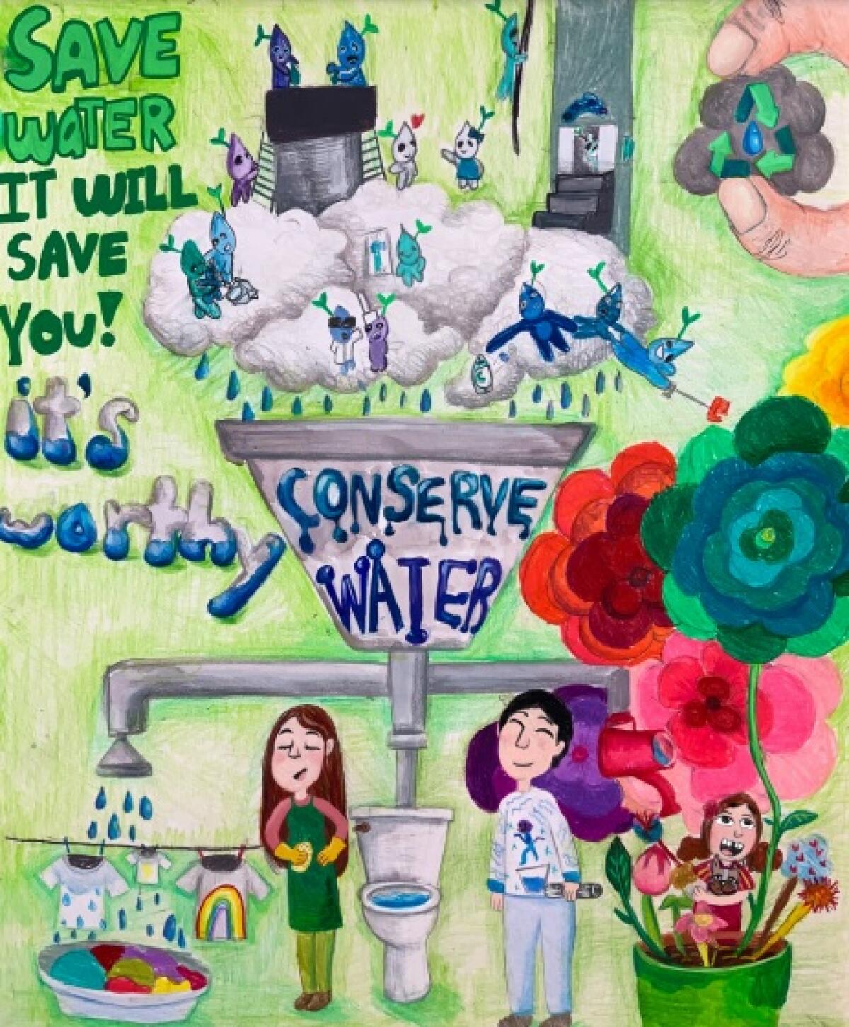 Teacher working with students in classroom discussion